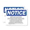 Signmission Extremely High Arc Flash Incident Energy OSHA Notice Sign, Plastic, 10in W x 7in L, 2PK OS-2PACK-NS-P-710-L-12291 - alternate 1